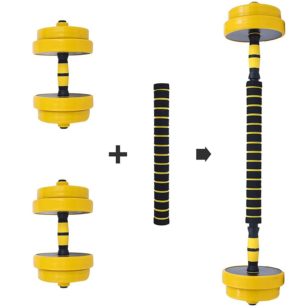 FlexiFit 2-in-1 Dumbbell & Barbell Set – Customizable, Durable & Space-Saving